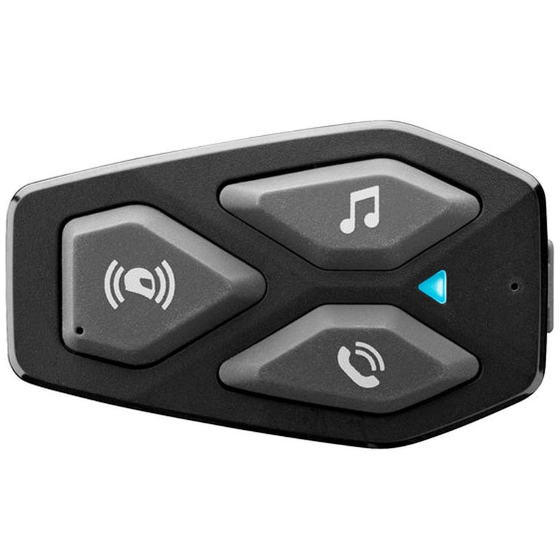Bluetooth-headset voor gesloten en open helmen Interphone U-COM3 met HD-luidsprekers
