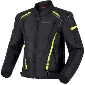 Ozone Pulse zwart-fluo gele motorjas