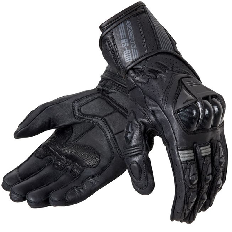 Ozone RS-600 motorhandschoenen zwart