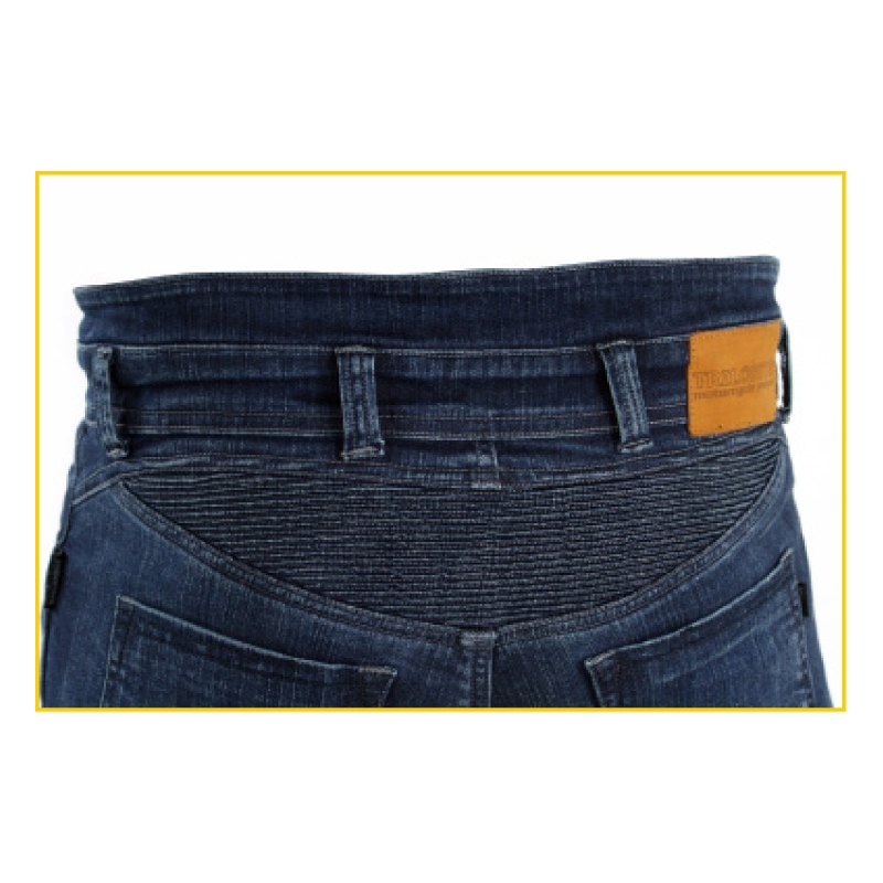 Dámské kevlarové jeansy na motorku Trilobite