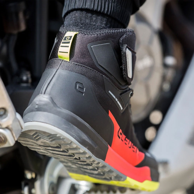 Eleveit STRATOS E-Dry motorlaarzen zwart-rood