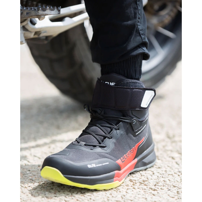 Eleveit STRATOS E-Dry motorlaarzen zwart-rood