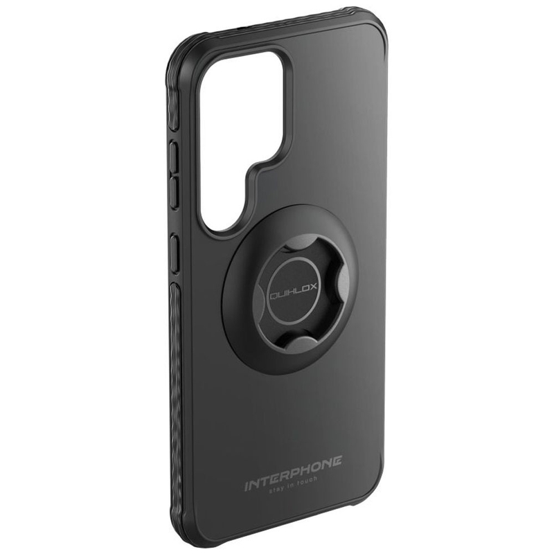 Interphone QUIKLOX Tetraforce beschermhoes voor Samsung Galaxy S25 Ultra zwart