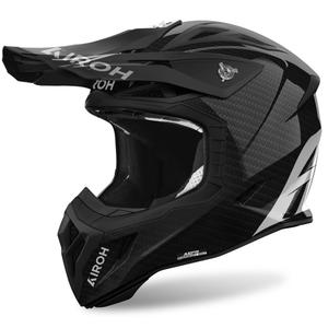 Airoh Aviator ACE 2 Carbon crosshelm zwart glanzend
