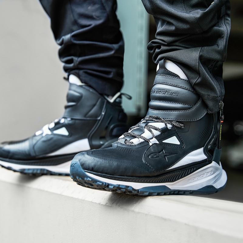 Alpinestars Speedstreet motorlaarzen zwart-wit