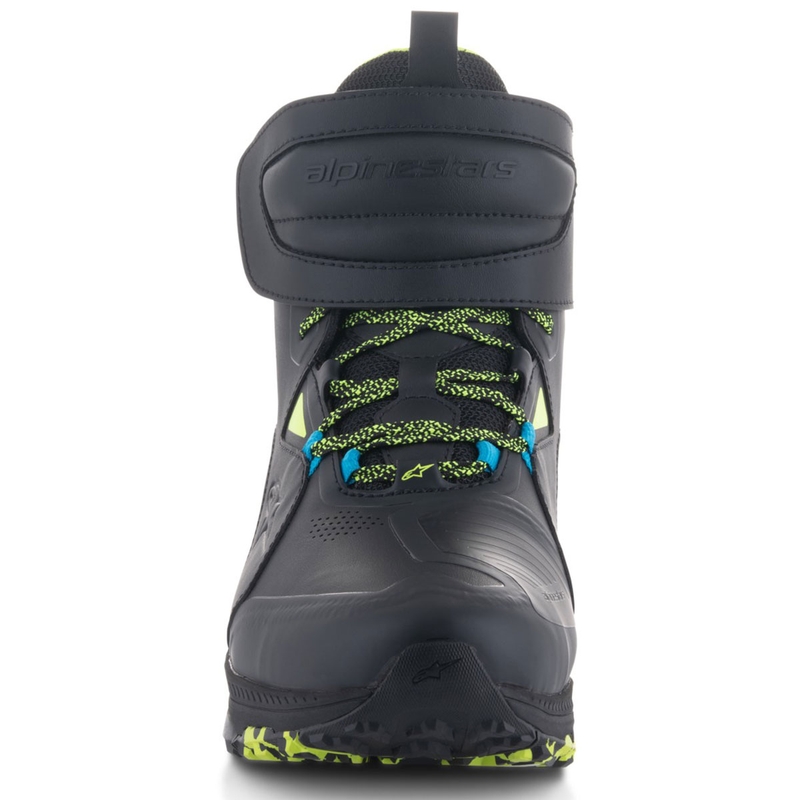 Alpinestars Speedstreet motorlaarzen zwart-limoen-blauw