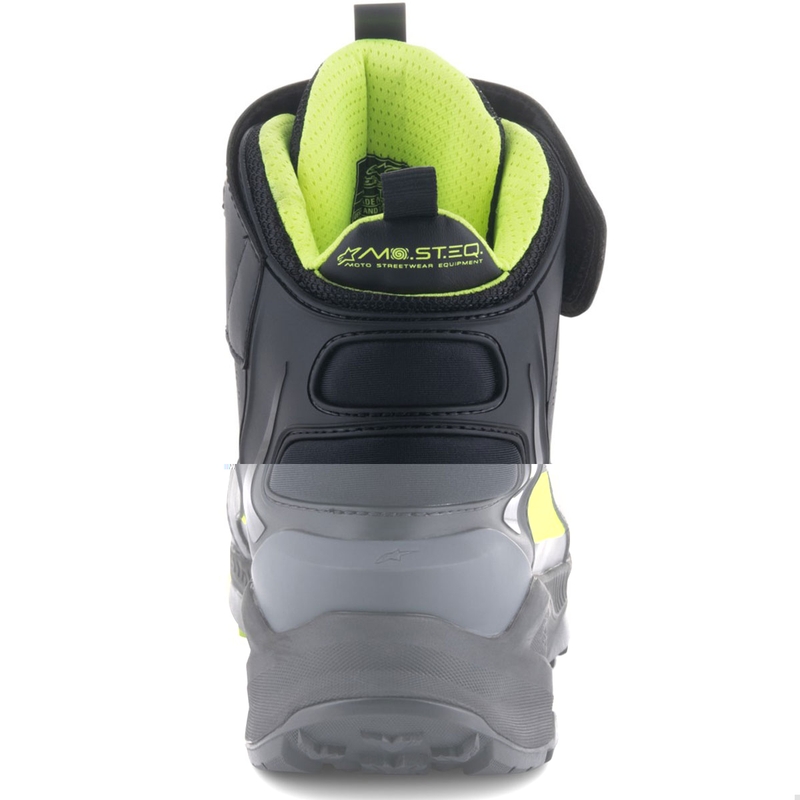 Alpinestars Speedstreet motorlaarzen zwart-limoen-blauw