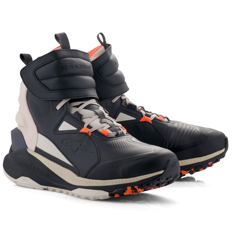 Alpinestars Speedstreet motorlaarzen zwart-amandel-oranje