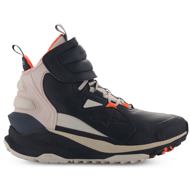 Alpinestars Speedstreet motorlaarzen zwart-amandel-oranje