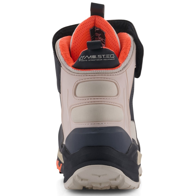 Alpinestars Speedstreet motorlaarzen zwart-amandel-oranje