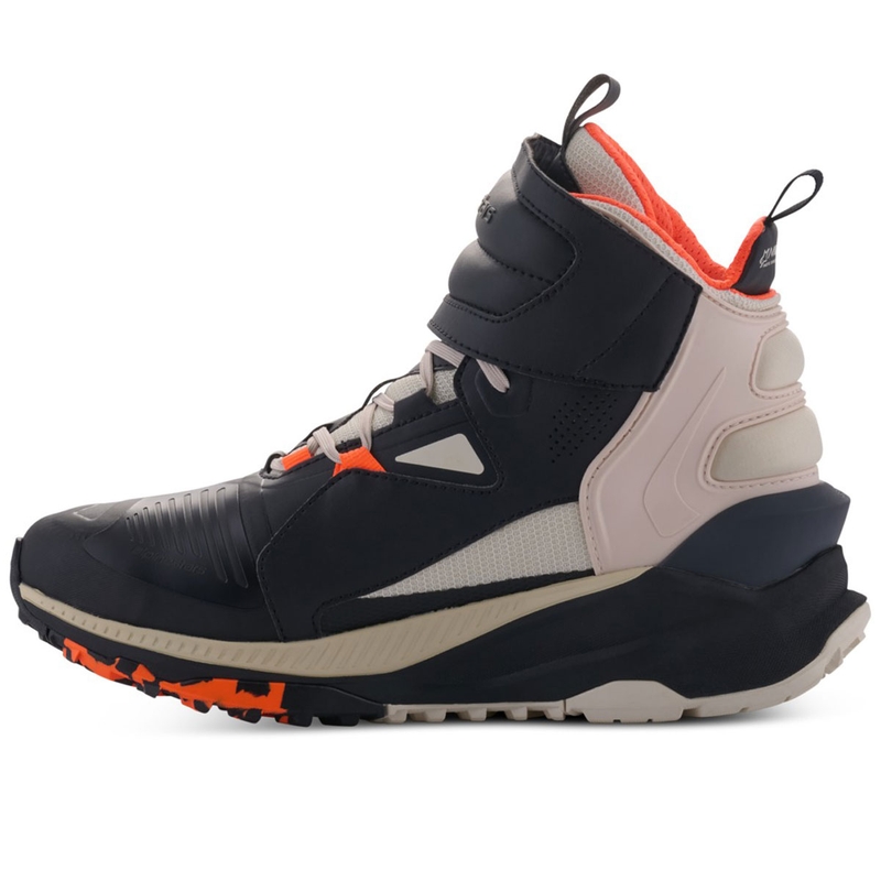 Alpinestars Speedstreet motorlaarzen zwart-amandel-oranje