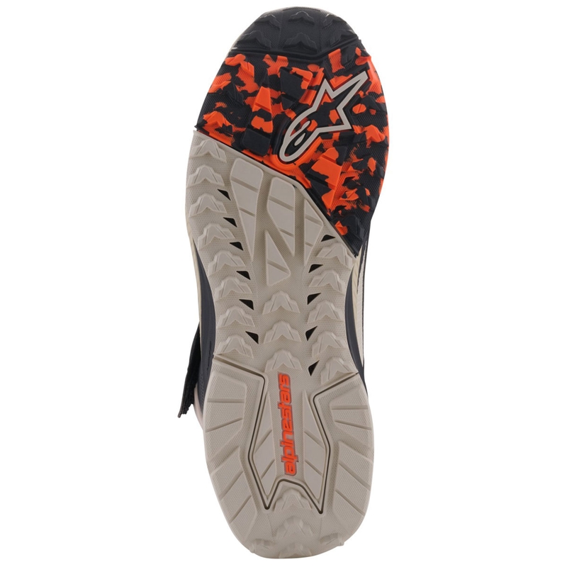 Alpinestars Speedstreet motorlaarzen zwart-amandel-oranje