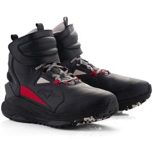 Alpinestars Speedstreet motorlaarzen zwart-beige-rood
