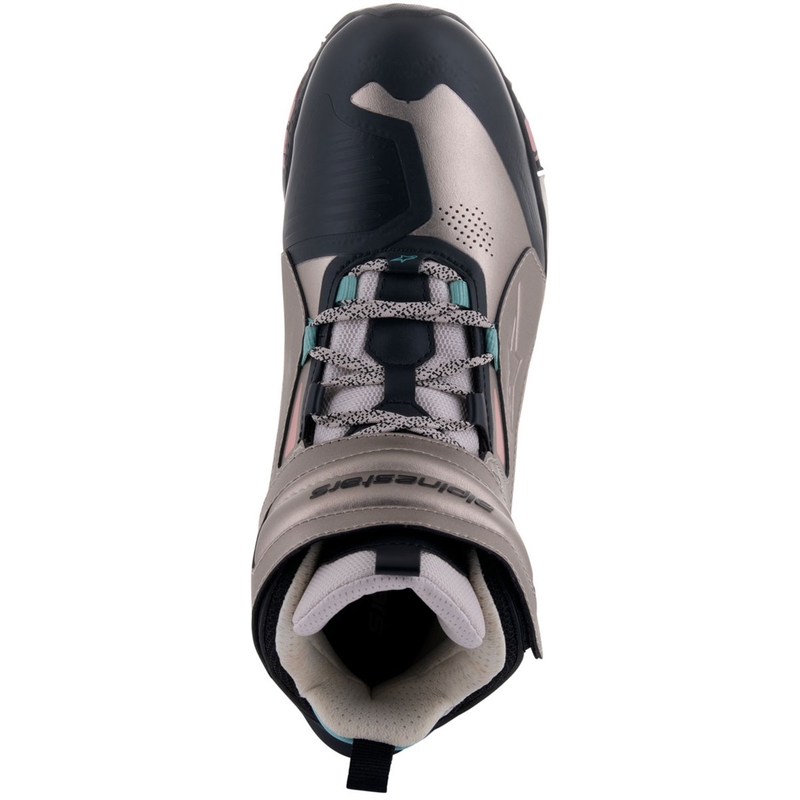 Alpinestars Speedstreet motorlaarzen beige-koraal-zwart-blauw