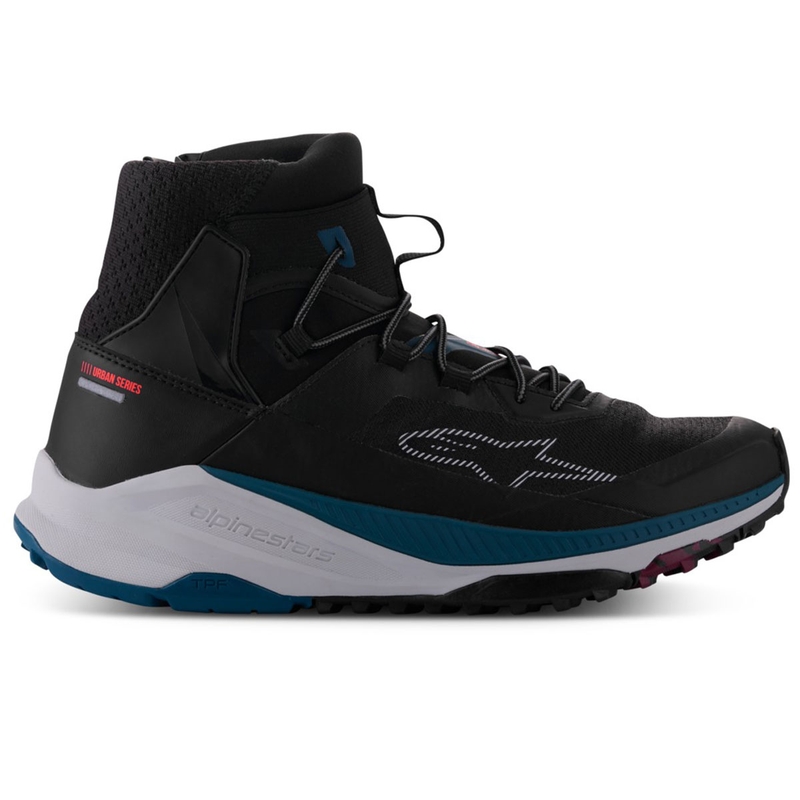 Alpinestars Speedforce XR motorlaarzen zwart-blauw-groen-grijs