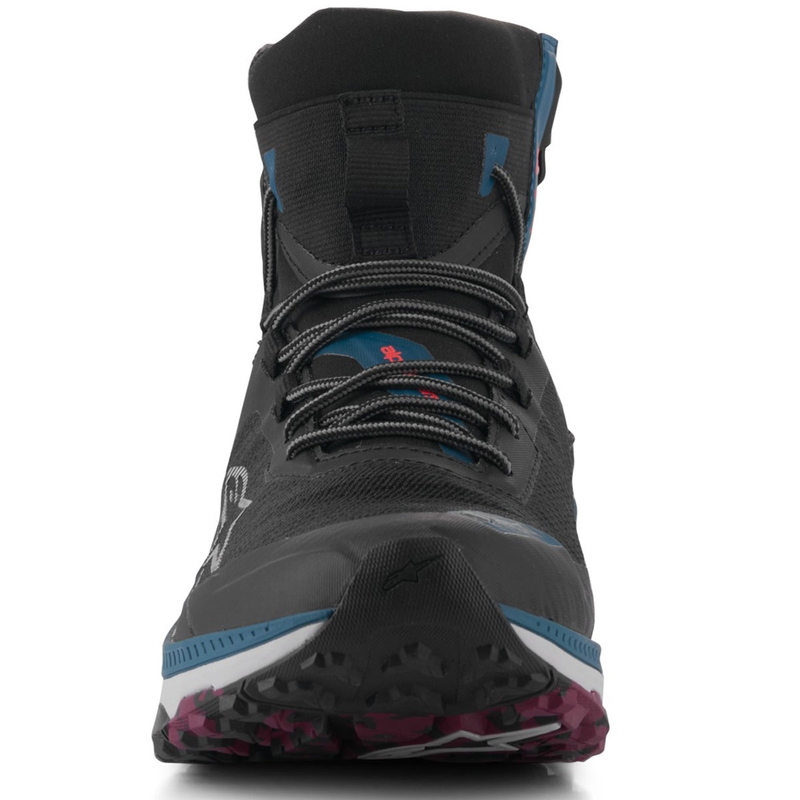 Alpinestars Speedforce XR motorlaarzen zwart-blauw-groen-grijs