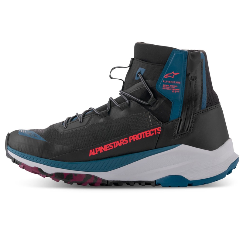 Alpinestars Speedforce XR motorlaarzen zwart-blauw-groen-grijs