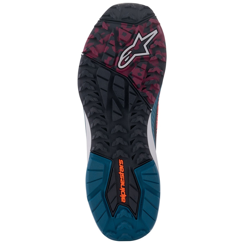 Alpinestars Speedforce XR motorlaarzen zwart-blauw-groen-grijs
