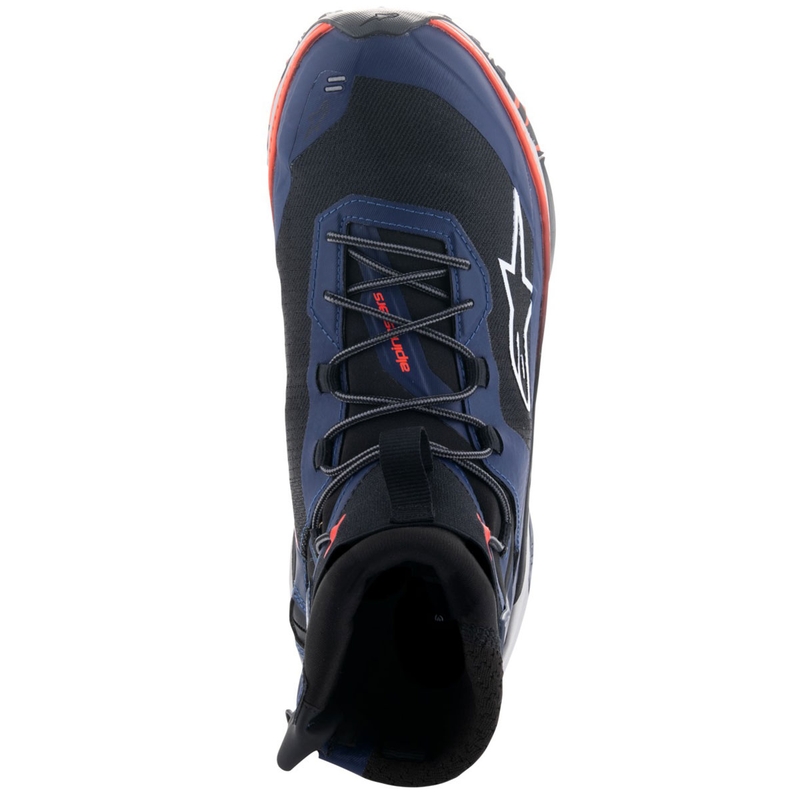 Alpinestars Speedforce XR motorlaarzen blauw-zwart-fluo rood-grijs