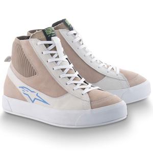Alpinestars Stella Stated Podium Dames Motorlaarzen Wit-Lichtgrijs
