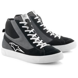 Alpinestars Stated motorlaarzen zwart-grijs-wit