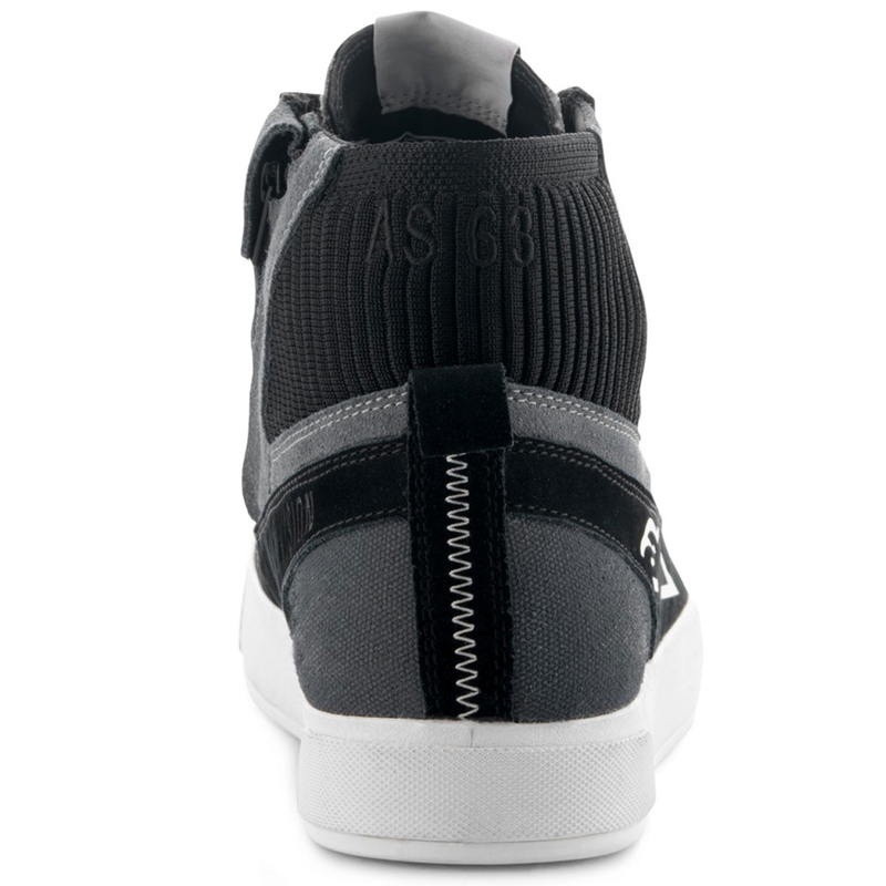 Alpinestars Stated motorlaarzen zwart-grijs-wit