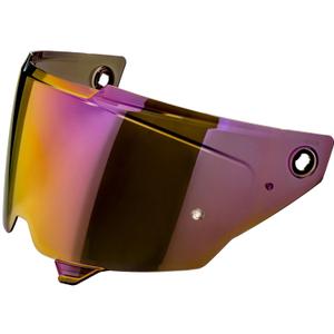 Vizier voor NOX Exklusiv Goliath helmen met Pinlock voorbereiding, iridium