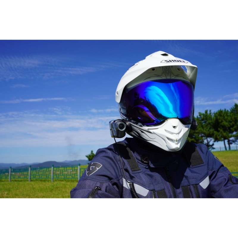 INNOVV H5 motorhelmcamera zilvergrijs
