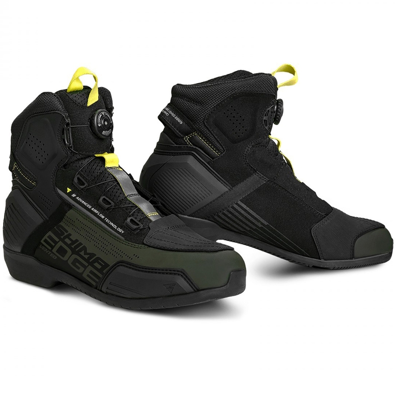 Shima Edge Vent Khaki Motorlaarzen