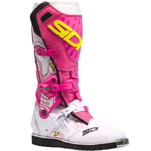 Motorlaarzen SiDi Crossair HD End BB001 roze-wit