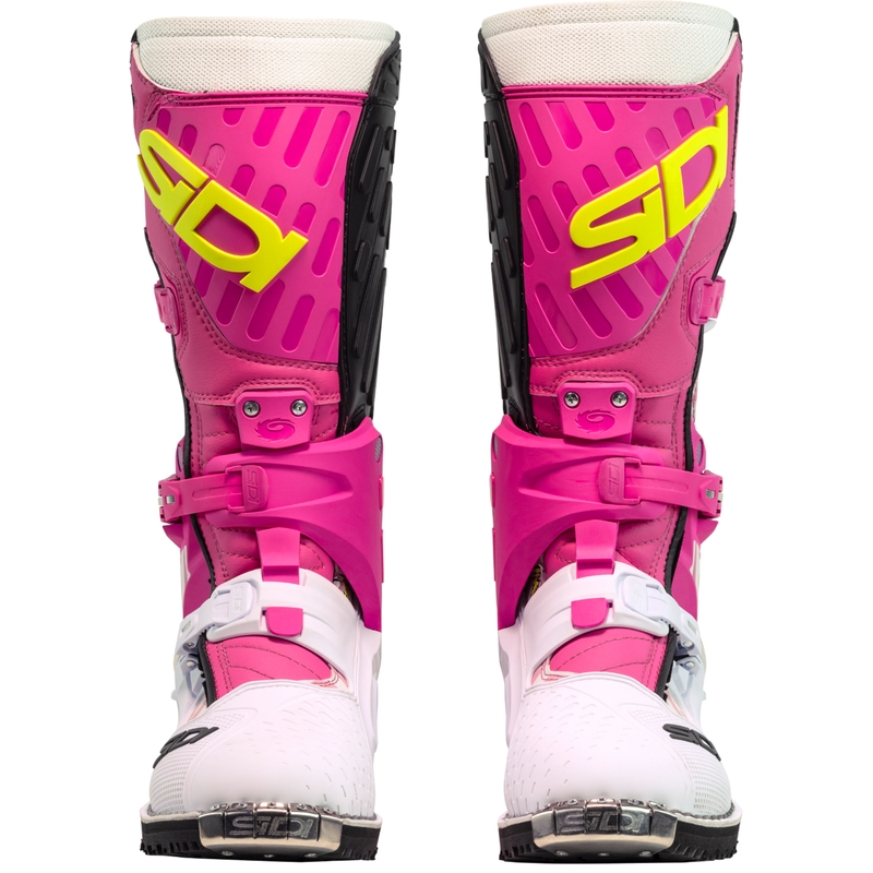 Motorlaarzen SiDi Crossair HD End BB001 roze-wit