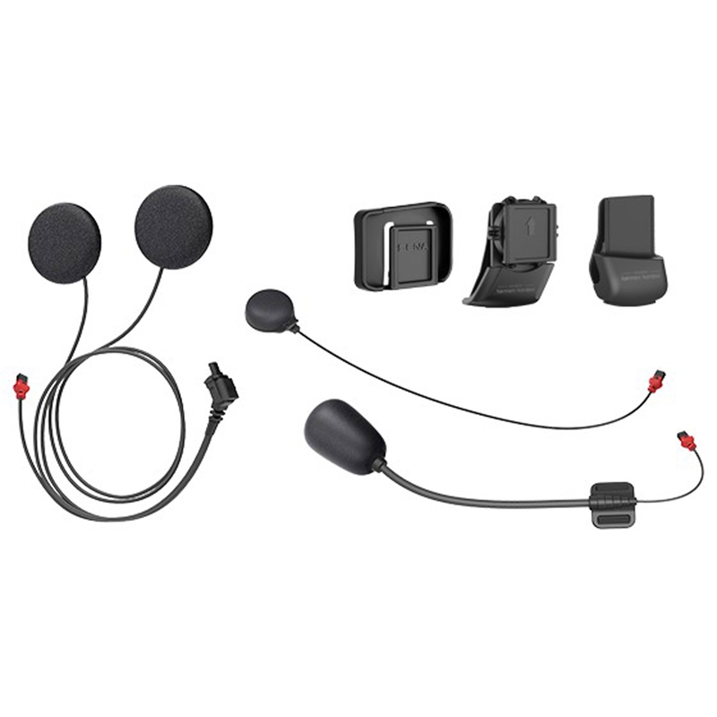 Helmbevestiging met accessoires voor SENA 50C Sound by Harman Kardon hoofdtelefoon + microfoon