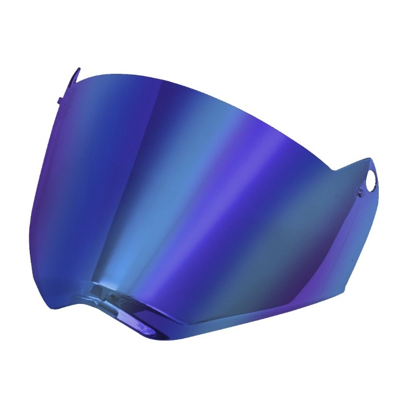 Blauw iridium plexi voor LS2 MX436 helm