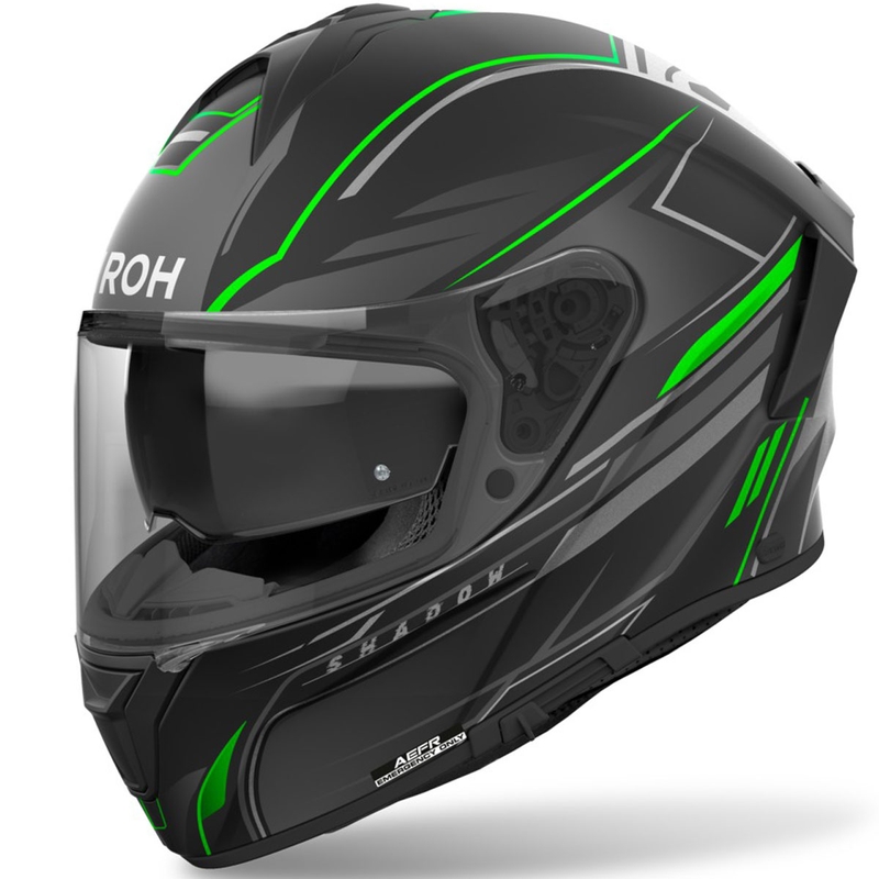 Airoh SPARK 2 Shadow integraal motorhelm matgroen