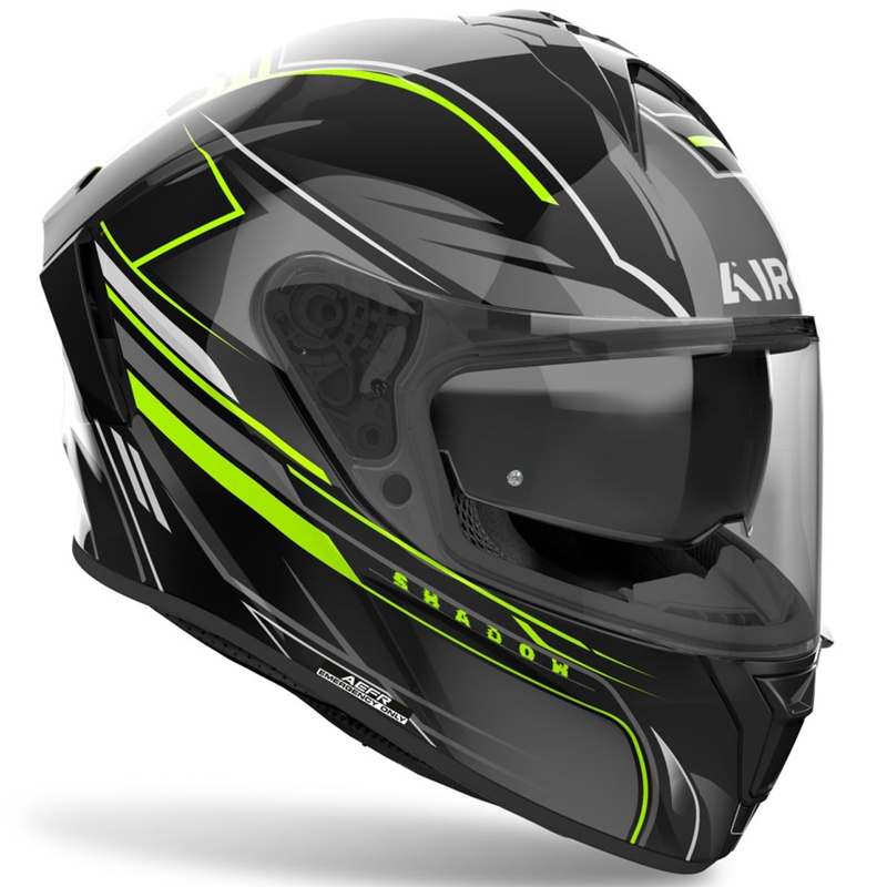 Airoh SPARK 2 Shadow integraal motorhelm glanzend geel