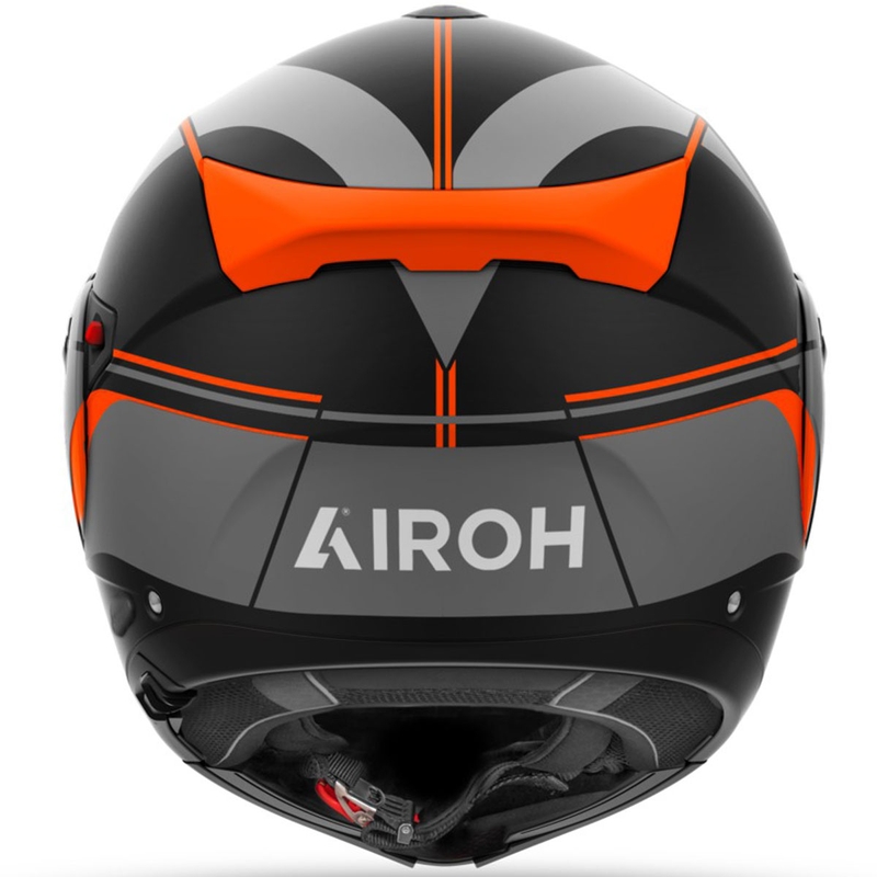 Airoh Specktre Leaf klaphelm mat oranje