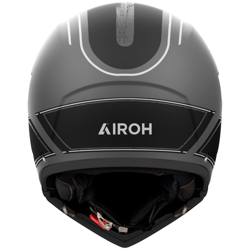 Modulaire motorhelm Airoh J110 Raster matzwart