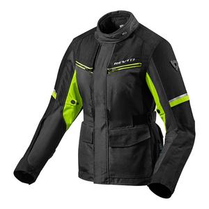 Dames Revit Outback 3 Zwart-Fluo Geel Motorjack uitverkoop