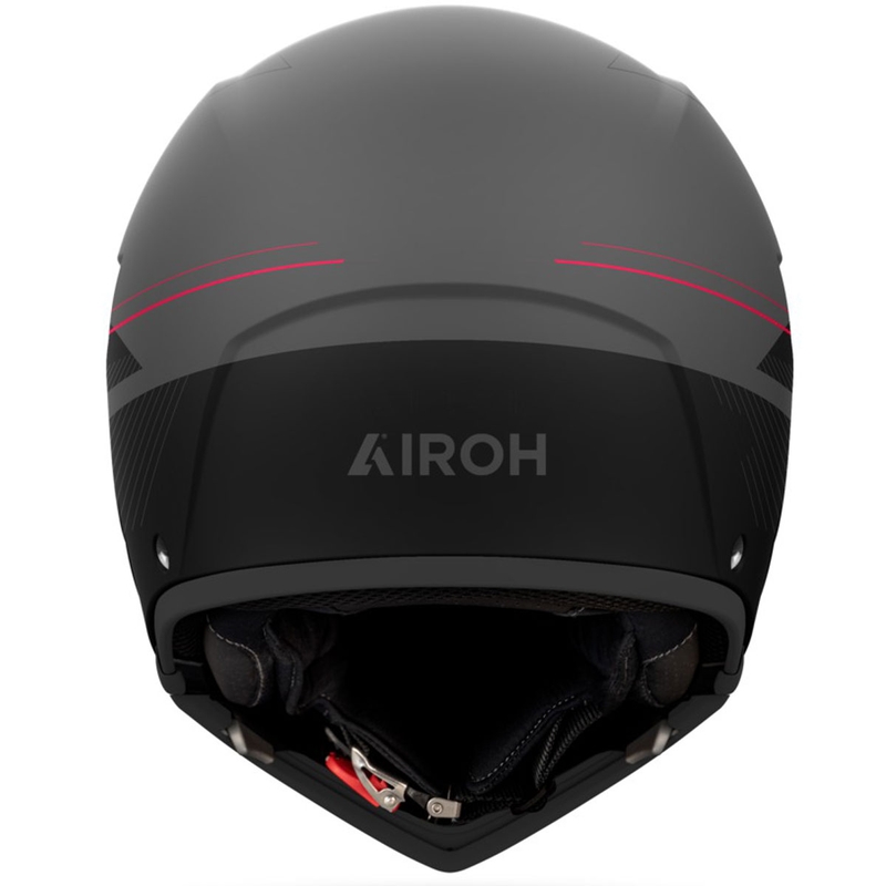 Modulaire motorhelm Airoh J110 Slim mat rood