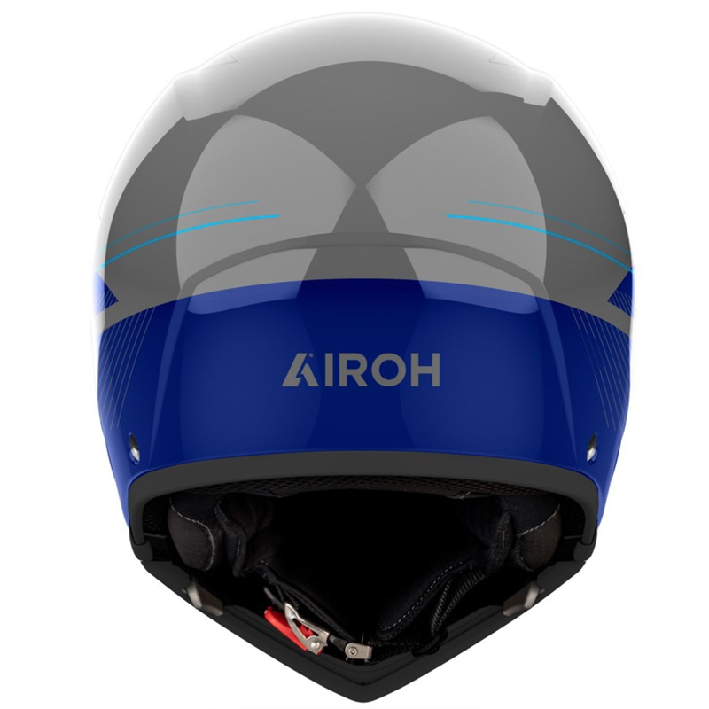 Modulaire motorhelm Airoh J110 Slim glanzend blauw