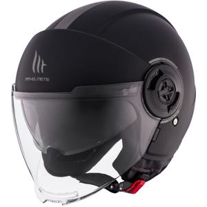 MT Viale SV S open motorhelm zwart mat