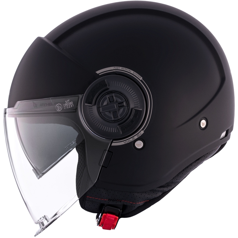 MT Viale SV S open motorhelm zwart mat