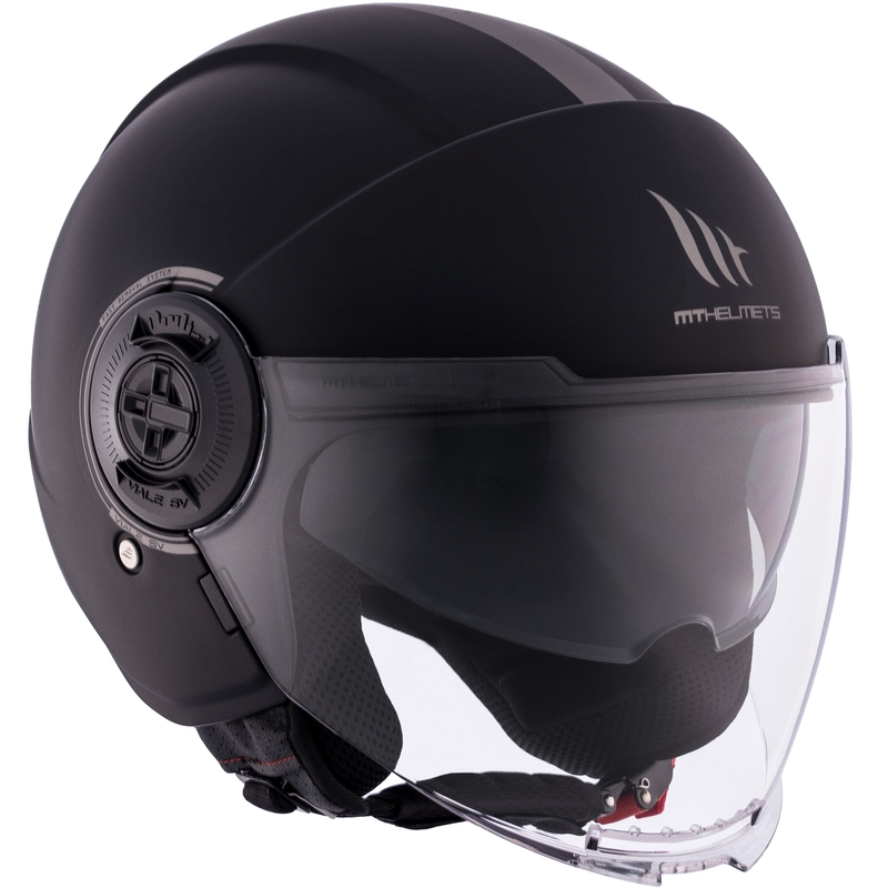 MT Viale SV S open motorhelm zwart mat