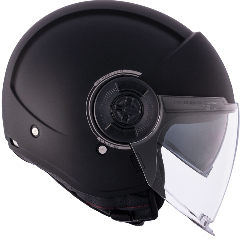 MT Viale SV S open motorhelm zwart mat
