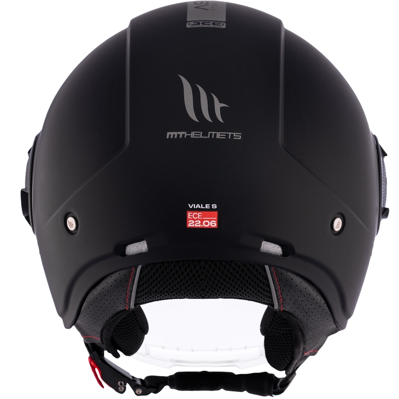 MT Viale SV S open motorhelm zwart mat
