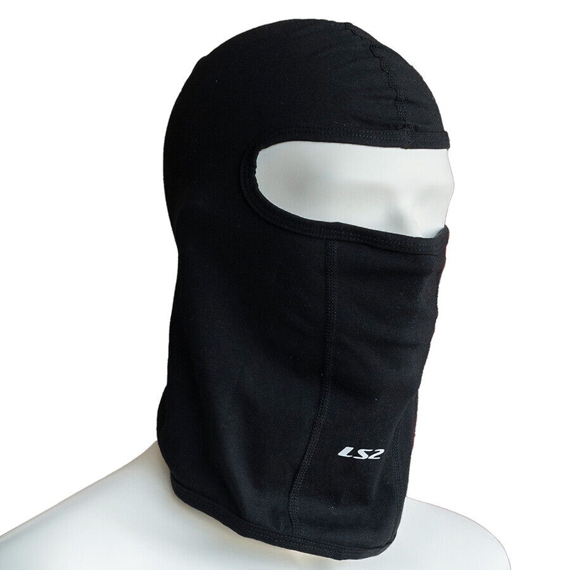 LS2 Elastische Polyester Baclava helmhoes zwart