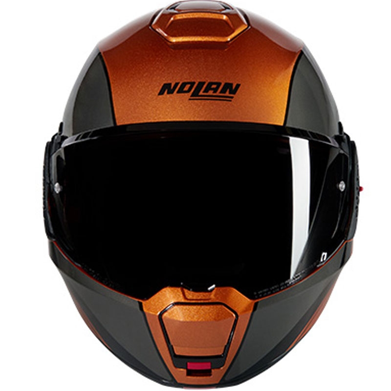 Opklapbare motorhelm Nolan N120-1 Verniciatura Speciale N-COM 342 okerzwart