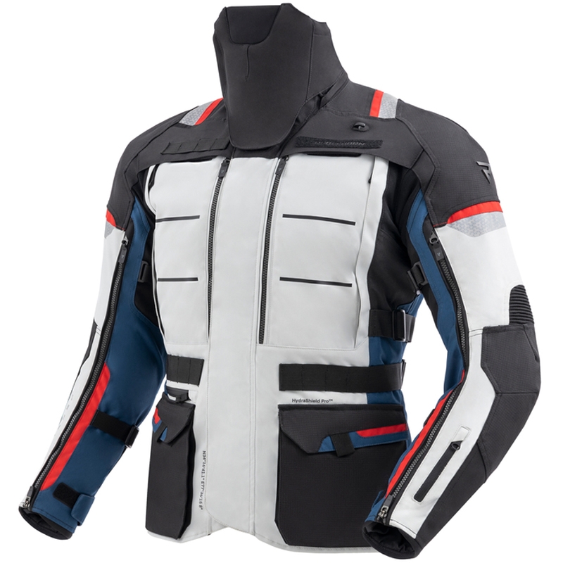 Motorjack Rebelhorn Cubby V blauw-grijs-rood