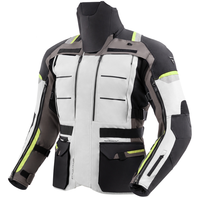 Rebelhorn Cubby V motorjack zwart-grijs-fluogeel