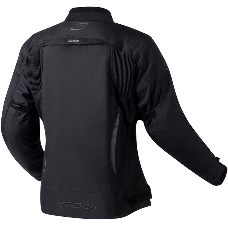 Dames motorjack Ozone Delta IV zwart